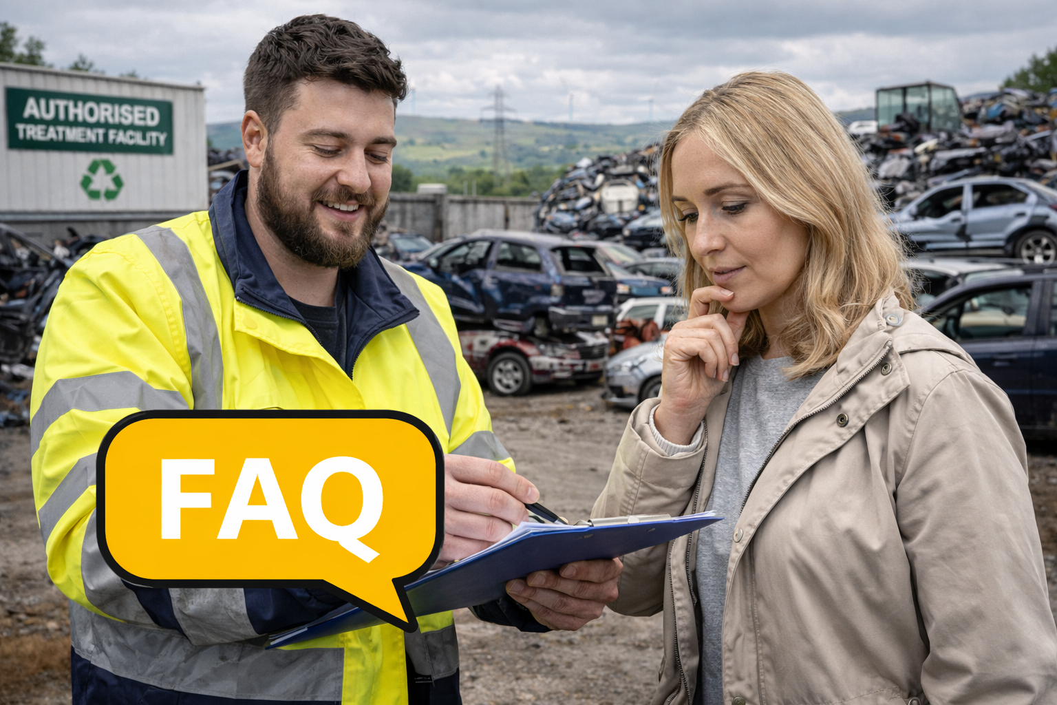 Scrap car FAQs and advice in Garstang