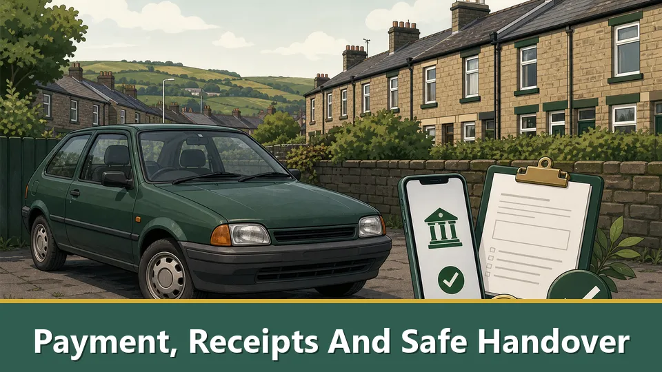 Payment, Receipts And Safe Handover